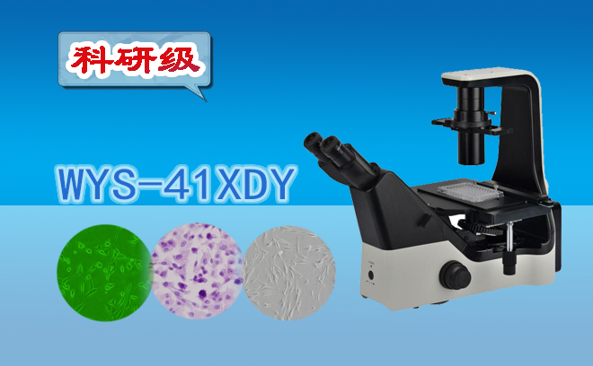科研級三目倒置熒光顯微鏡WYS-41···